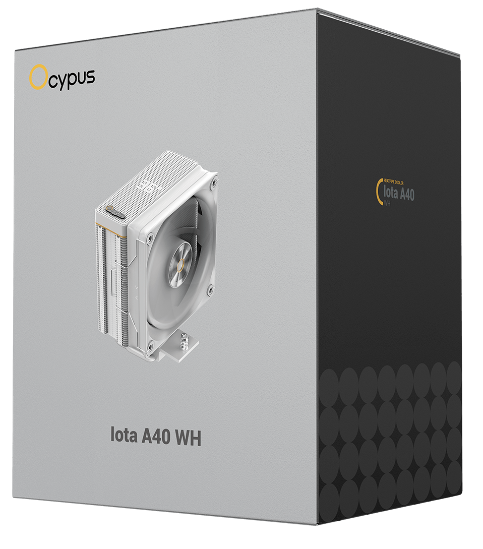 Система охлаждения Ocypus Iota A40 WH [120 x 120 мм, 2000 об/мин, 29 дБ, 4 pin]