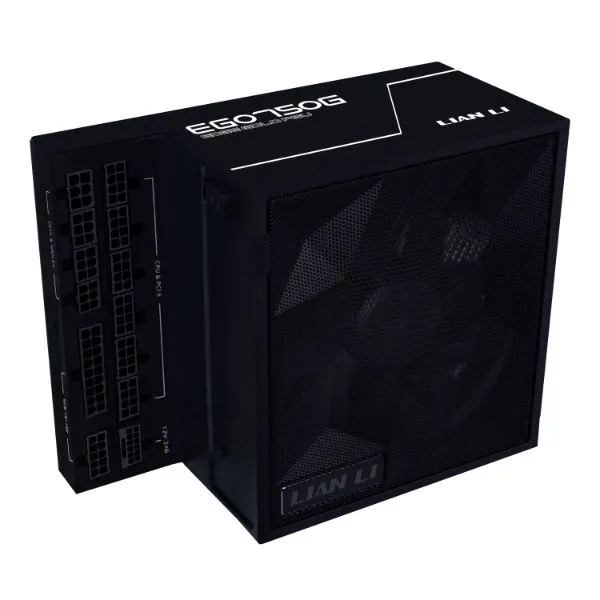 Блок питания Lian Li EG0850G BLACK (G9P.EG0850G.B000.EU) [850 Вт, 80 PLUS Gold, 12x SATA, 1x 6+2 pin, 1 x 16 pin (12VHPWR) PCIe, 2x 4+4 pin CPU, ATX]