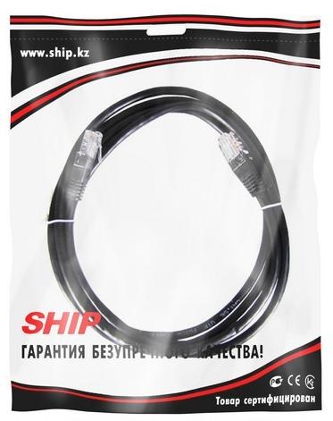 Патч Корд SHIP S3025BK0300-P Cat.5e/ UTP/ LSZH/ RJ-45/ 3 м 