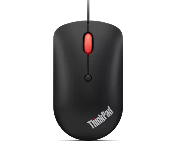 Мышь Lenovo ThinkPad USB-C Wired Compact Mouse (4Y51D20850) [проводная, светодиодная, 2400 DPI, черная]