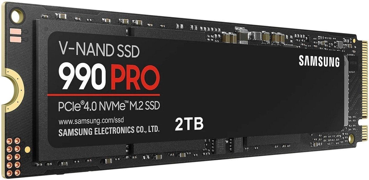 SSD-накопитель Samsung 990 PRO (MZ-V9P2T0GW) [2 ТБ, M.2, PCI-E, 7450/6900 МБ/с]