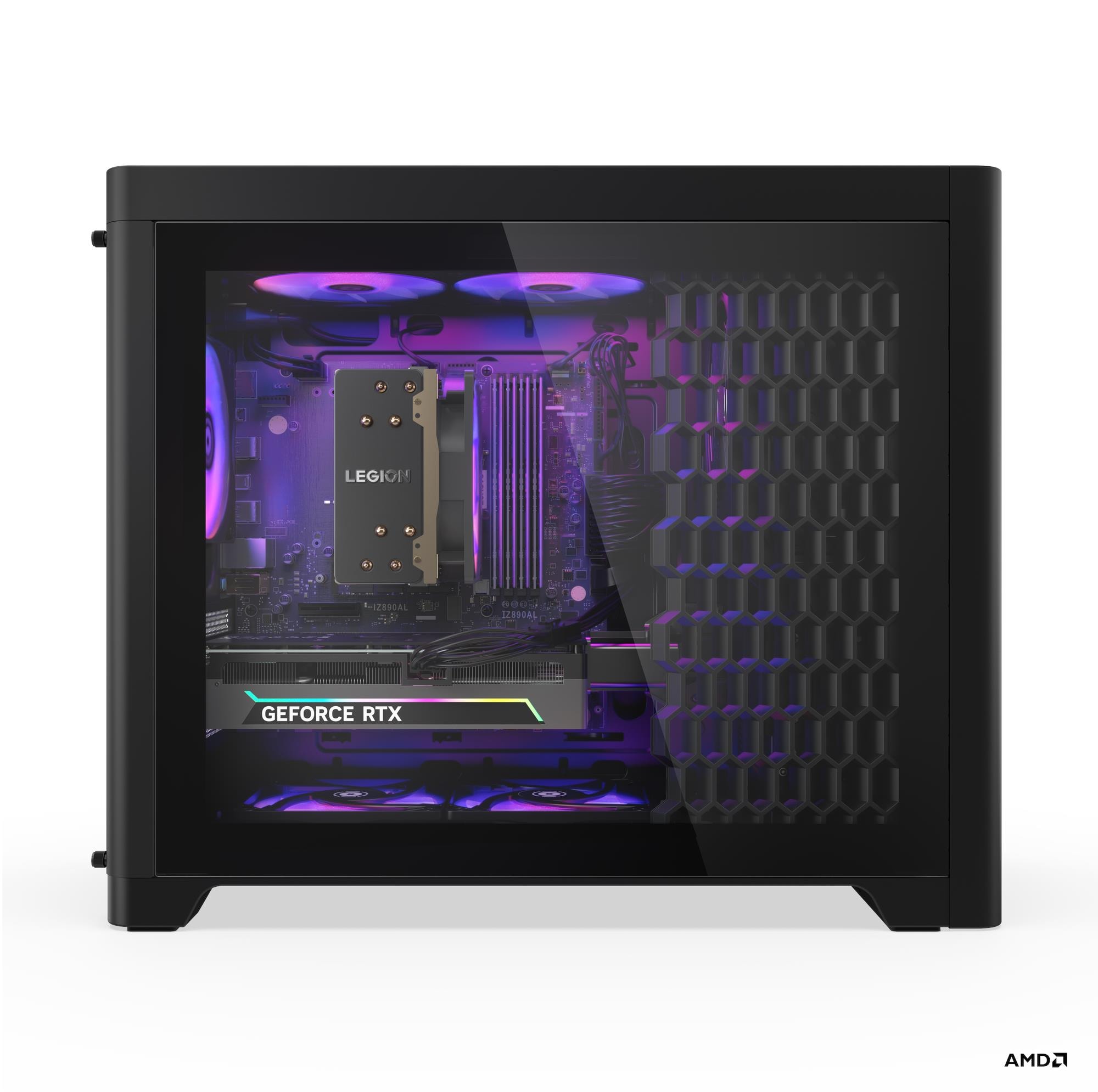 Системный блок Lenovo Legion T5 30AGB10 (90YJ0050KZ) [Ryzen 5 7600, 32 ГБ ОЗУ, 1 ТБ SSD, RTX 5060 Ti, DOS]