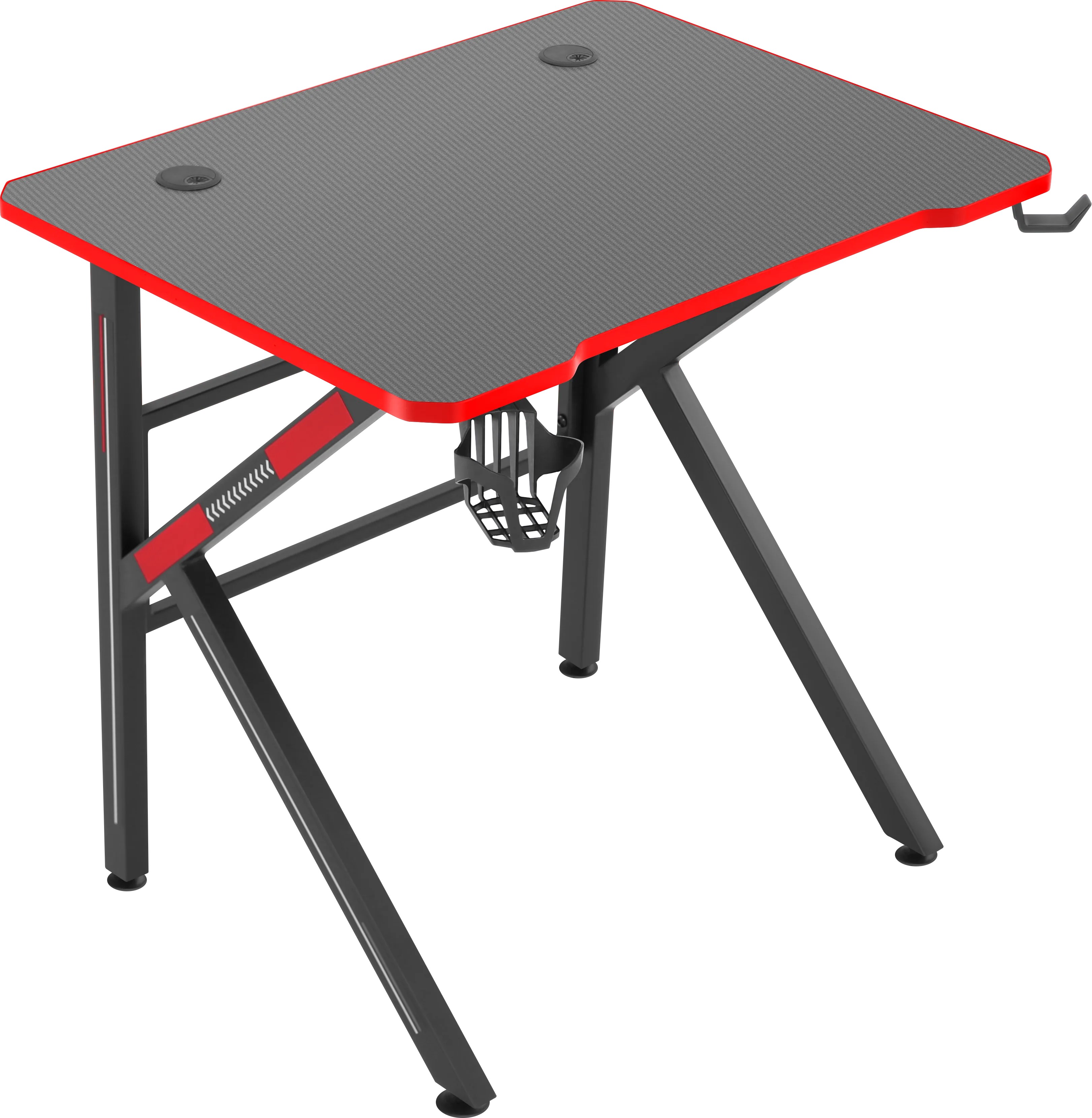 Компьютерный стол Defender Assassin чёрный + красный