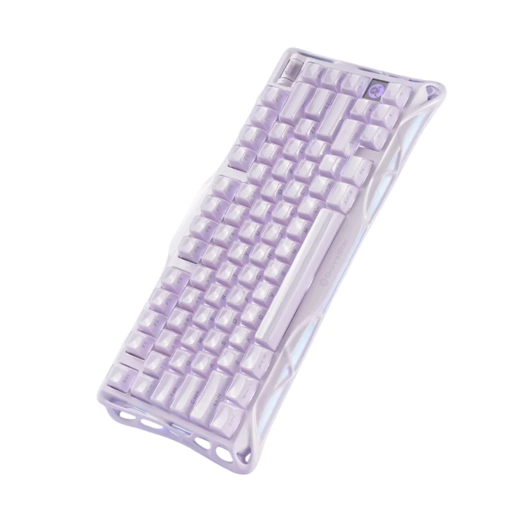 Клавиатура Gravastar Mercury K1 Lavender Purple [Механическая, беспроводная, клавиш - 79, подсветка, Фиолетовый]