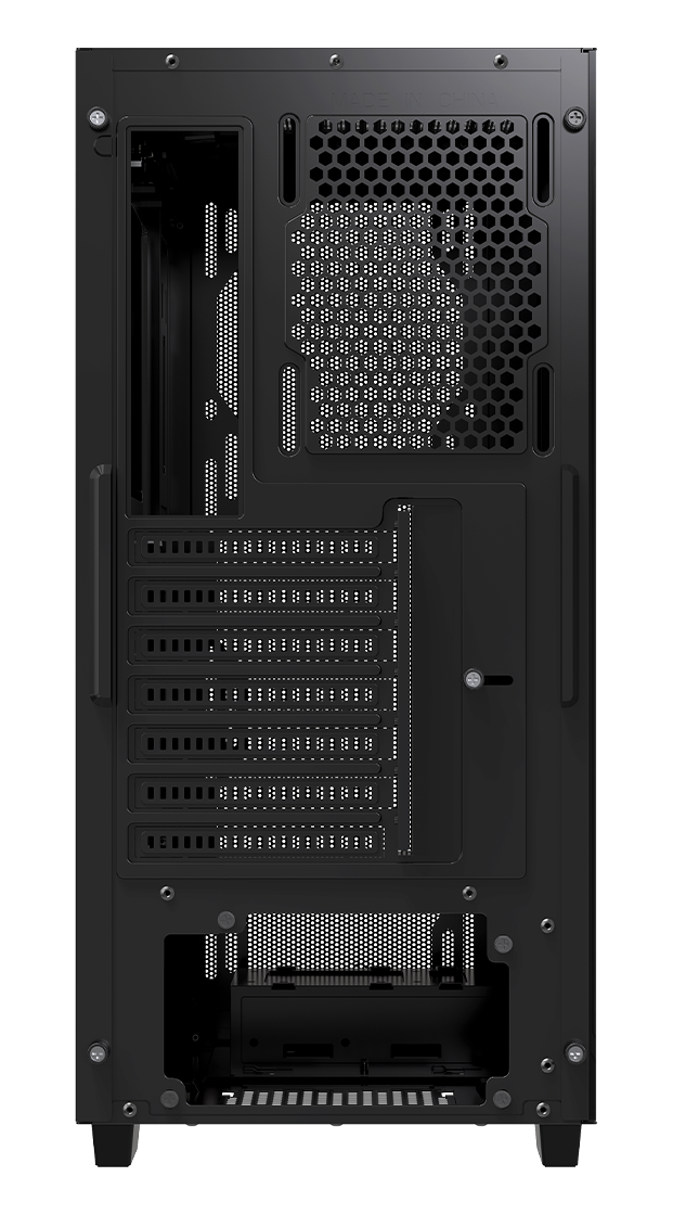 Корпус Ocypus Gamma C60 (Gamma-C60-BKG000XX-GL) [Midi Tower, черный]