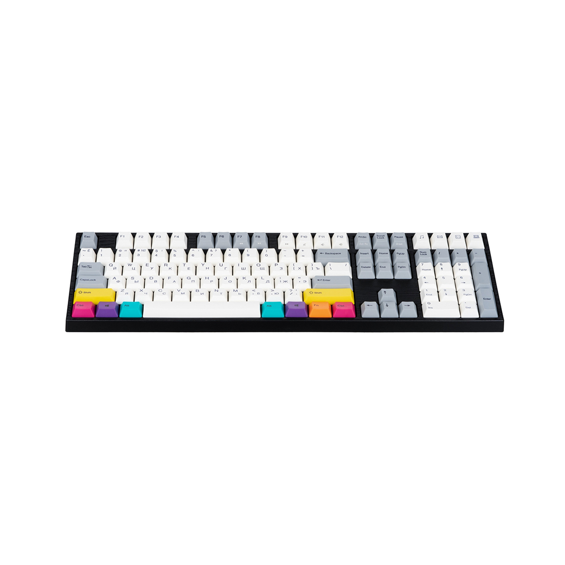 Клавиатура Varmilo CMYK V2 VEM108 EC Rose V2 Switch [механическая, проводная, клавиш - 108, подсветка]
