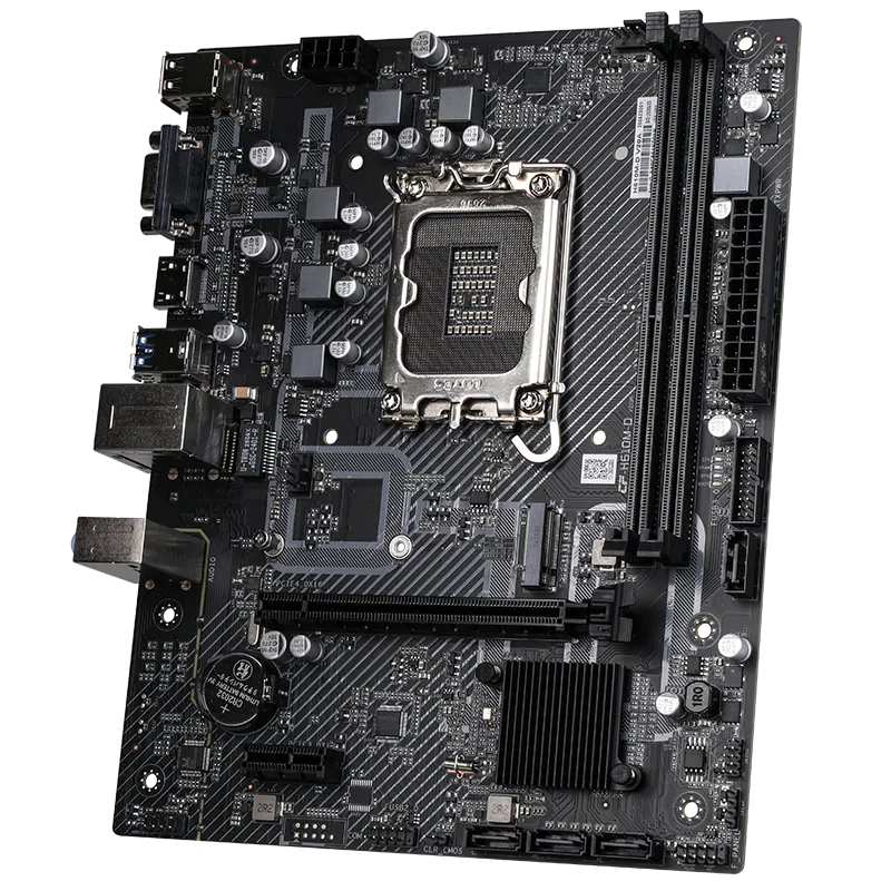 Материнская плата Colorful H610M-D V20A [LGA 1700, Intel H610, 2xDDR 4, 1xM.2, 1xPCI-E x16, Micro-ATX]