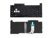 Клавиатура для ноутбука Asus ROG Strix Scar III G512/ G531/ GL531, RU, черная, RGB-подсветка