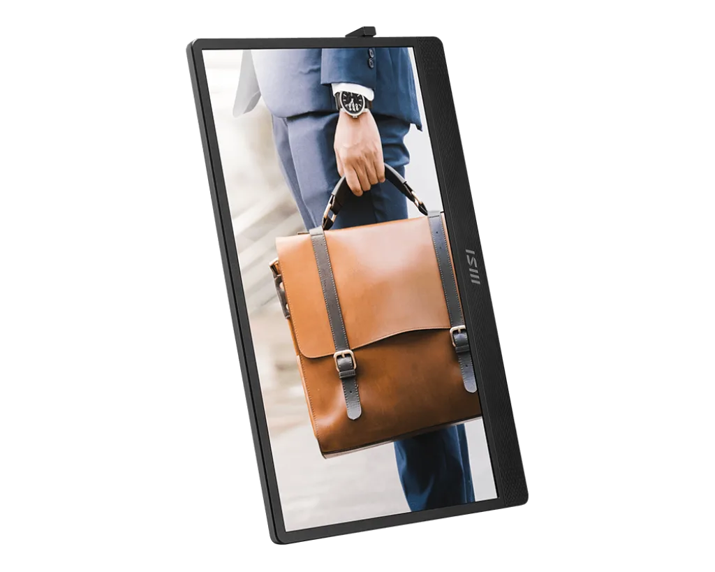 Монитор MSI PRO MP161 E2 [15.6", IPS, 1920x1080, 60 Гц, 4 ms, Mini HDMI, USB Type-C x2]