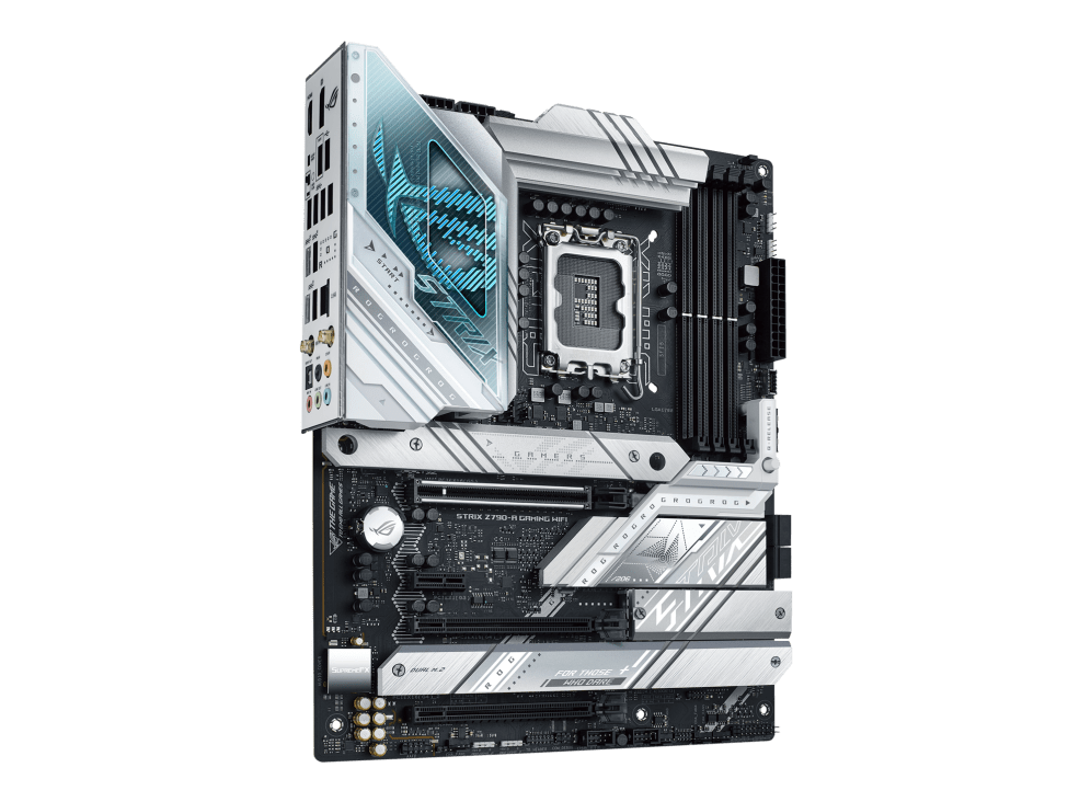 Материнская плата ASUS ROG STRIX Z790-A GAMING WIFI [LGA 1700, Intel Z790, 4xDDR 5, 4xM.2, 3xPCI-E x16, Standard-ATX]