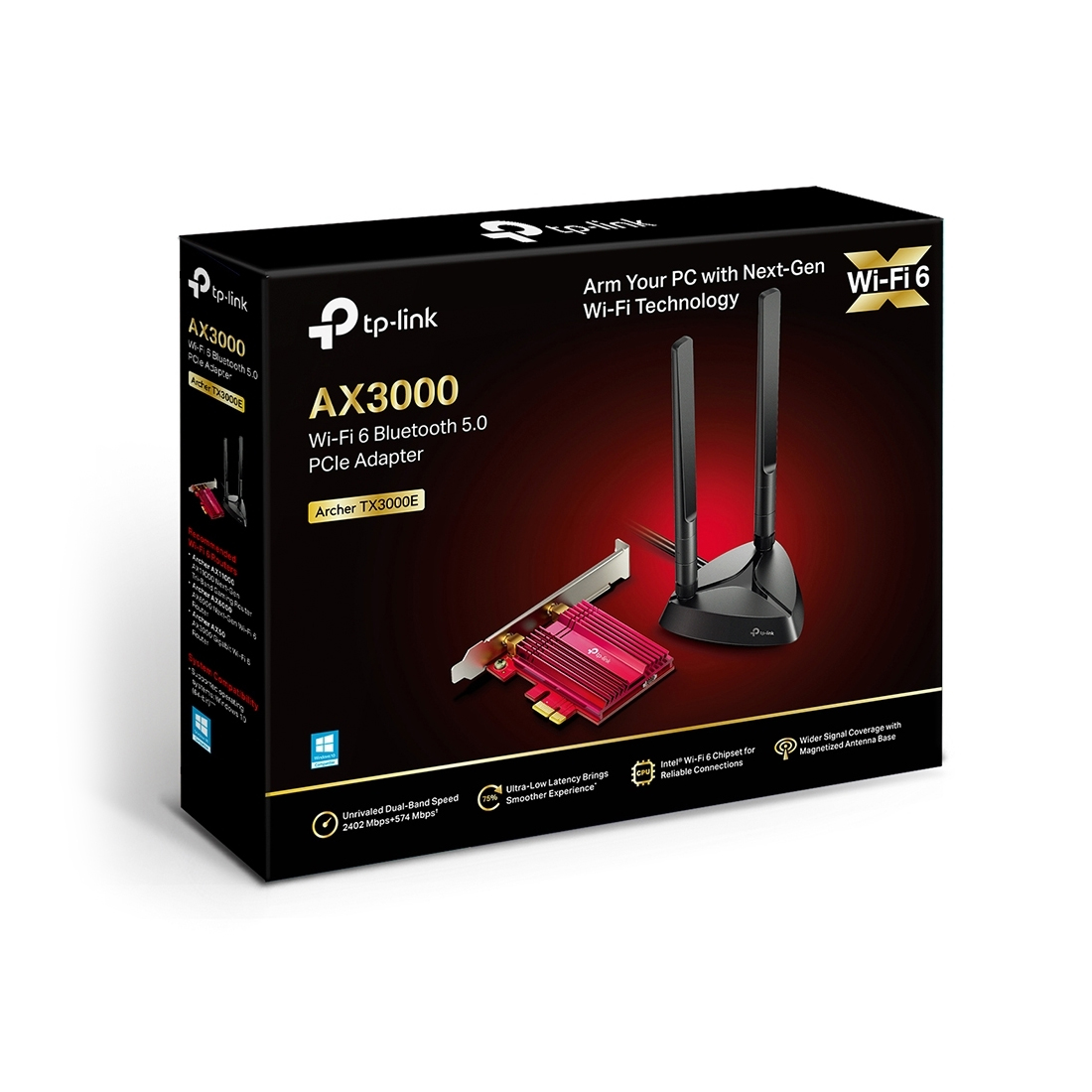 Сетевой USB адаптер TP-Link Archer TX3000E - купить в интернет-магазине Forcecom.kz Сетевой USB адаптер TP-Link Archer TX3000E