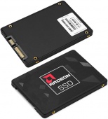 Твердотельный накопитель SSD AMD Radeon R5 R5SL120G, [120 ГБ, 2.5" SATA III, чтение: 520 МБ/с, запись: 290 МБ/с, TLC]