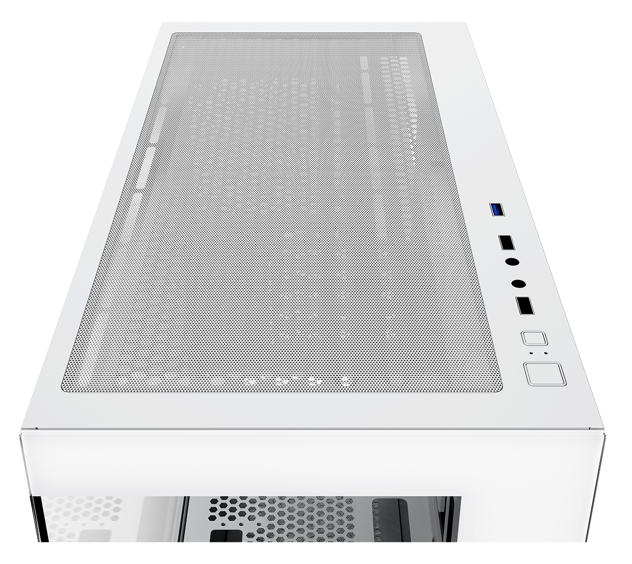 Корпус Ocypus Gamma C52 (Gamma-C52-WHD000XX-GL) [Mini Tower, белый]