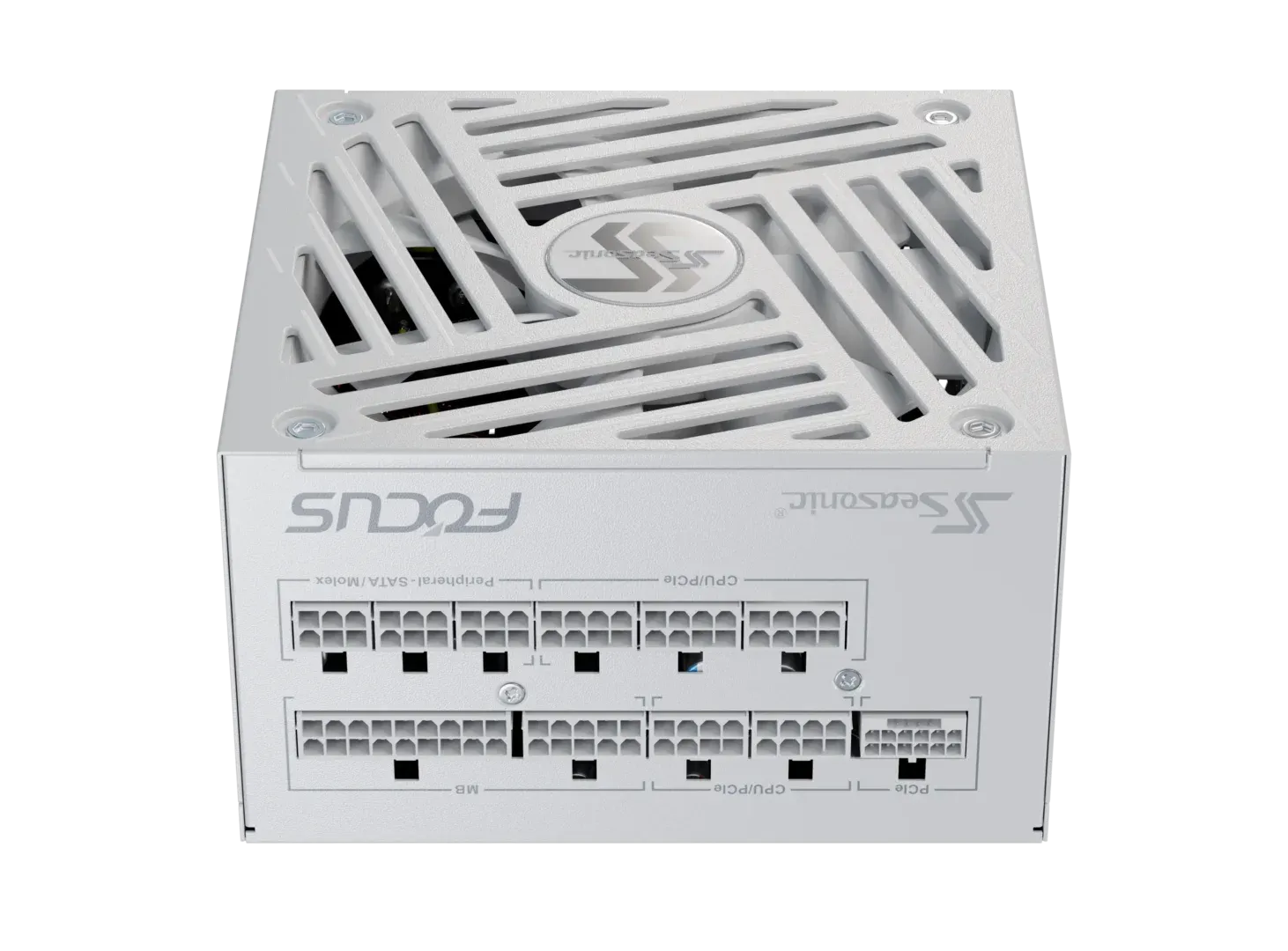 Блок питания Seasonic Focus GX-850-V4-White (SRP-FGX851-A5A32SF) [850 Вт, 80 PLUS Gold, 3x SATA, 1 x 16 pin (12VHPWR), 3 x 6+2 pin PCIe, 1x 4+4 pin CPU, ATX]