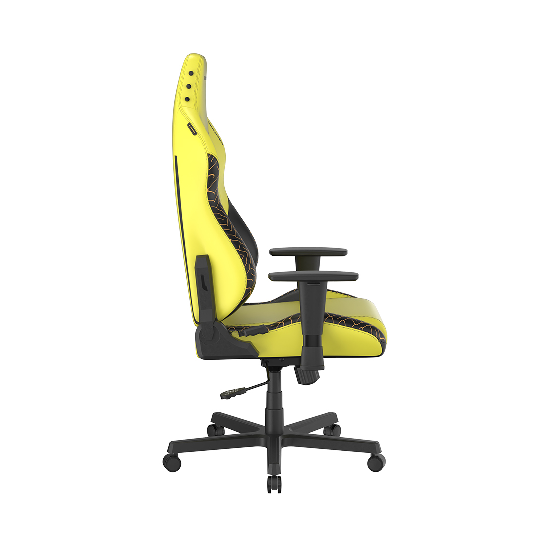 Игровое компьютерное кресло DX Racer Hammer GC/LHE23LTA/Rabbit in Dino, Желтый