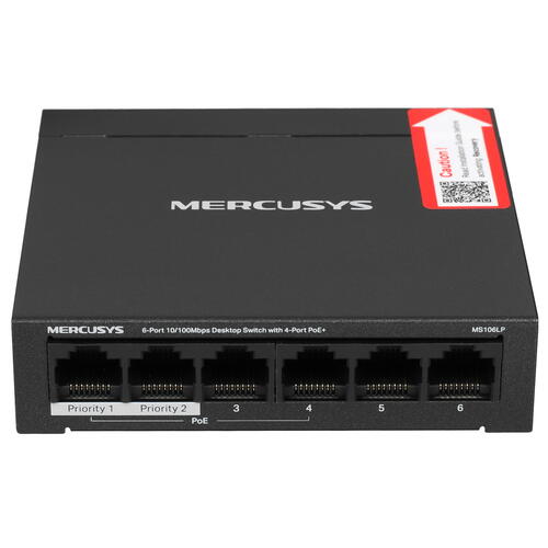 Коммутатор Mercusys MS106LP(UN)