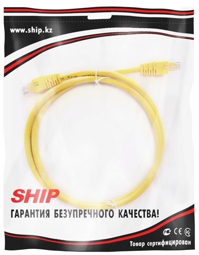 Патч Корд SHIP S6025YL0100-P Cat.6/ UTP/ LSZH/ RJ-45/ 1 м - купить в интернет-магазине Forcecom.kz Патч Корд SHIP S6025YL0100-P Cat.6/ UTP/ LSZH/ RJ-45/ 1 м