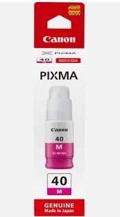 Чернила Canon INK GI-40 M (3401C001), оригинальные, пурпурные