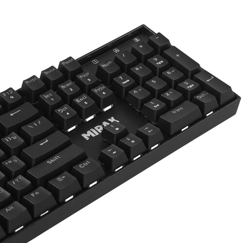 Клавиатура Defender Mirax GK-352 (45352) [механическая, проводная, RGB подсветка, Outemu Blue, черная]