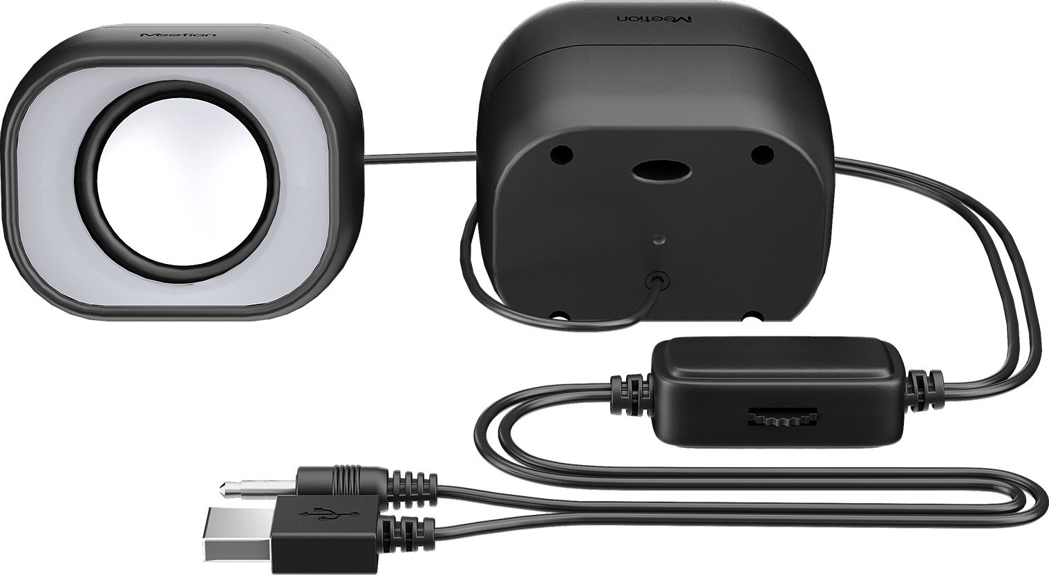 Акустическая система MeeTion MT-SP2010, USB/3.5, Черный  