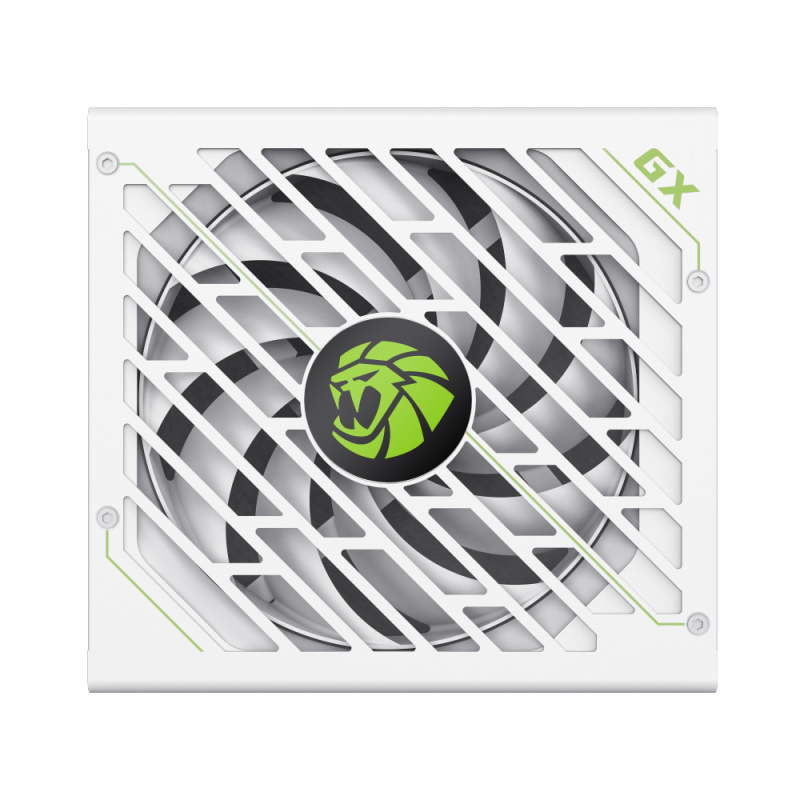 Блок питания GameMax GX-850 PRO WHITE [850 Вт, 80 PLUS Gold, 6x SATA, 1 x 16 pin (12VHPWR), 4 x 6+2 pin PCIe, 2x 4+4 pin CPU, ATX]