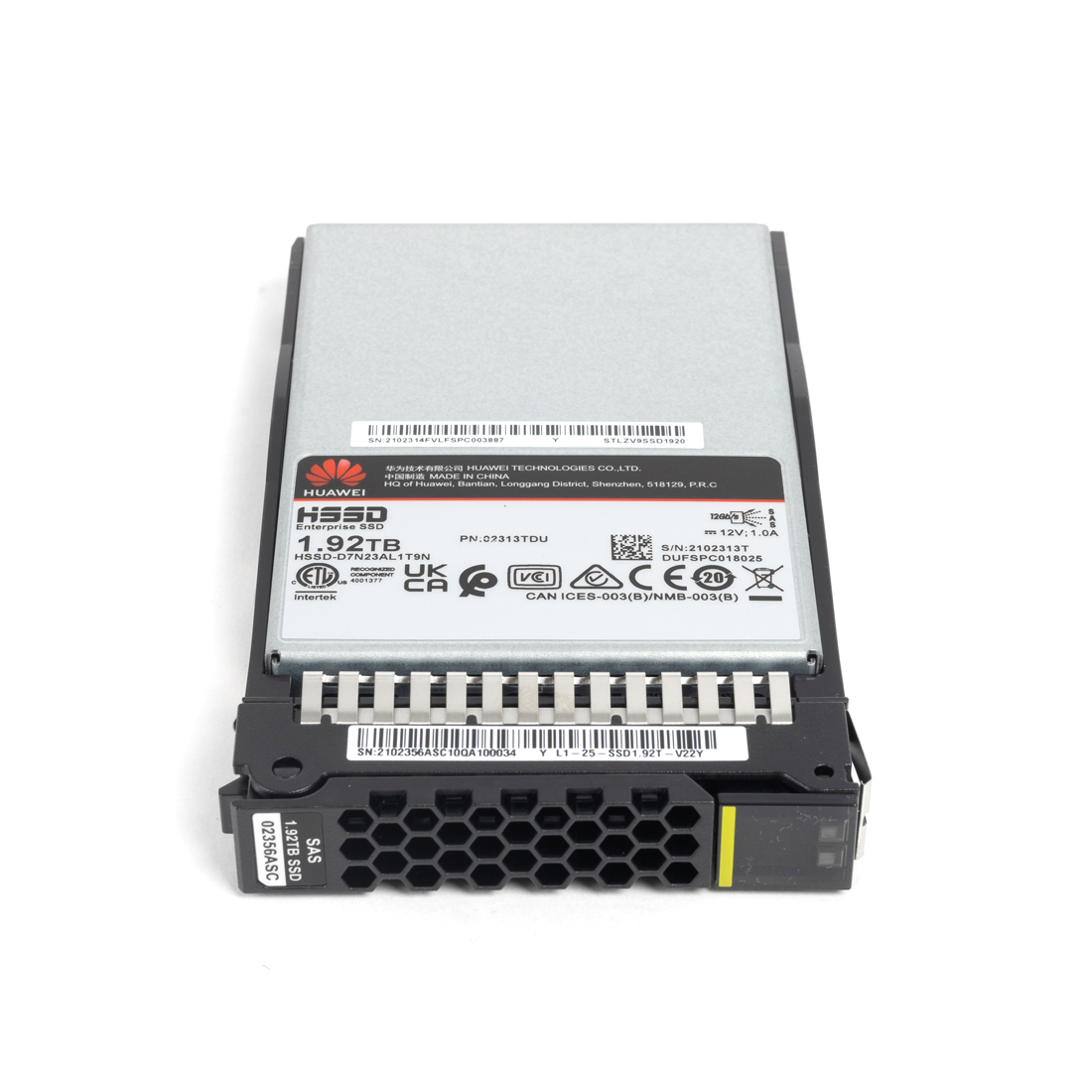 Накопитель SSD СХД HUAWEI OceanStor 5x20 L1-25-SSD1920G 1.92TB SSD SAS Disk Unit (2.5") 02356TLG