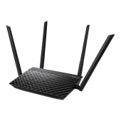 Беспроводной маршрутизатор ASUS RT-AC1200 V2 Wireless router, (1167), WiFi 5(1200M), (4+1) x10/100M, USB2.0 - купить по цене 22 670 тг. в интернет-магазине Forcecom.kz