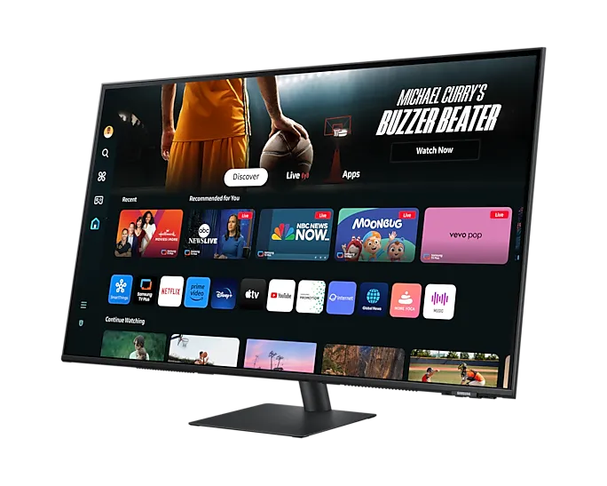 Монитор Samsung SMART M7 4K (LS43DM700UIXCI) [43", VA, 3840x2160, 60 Гц, 4 мс, HDMI x2]