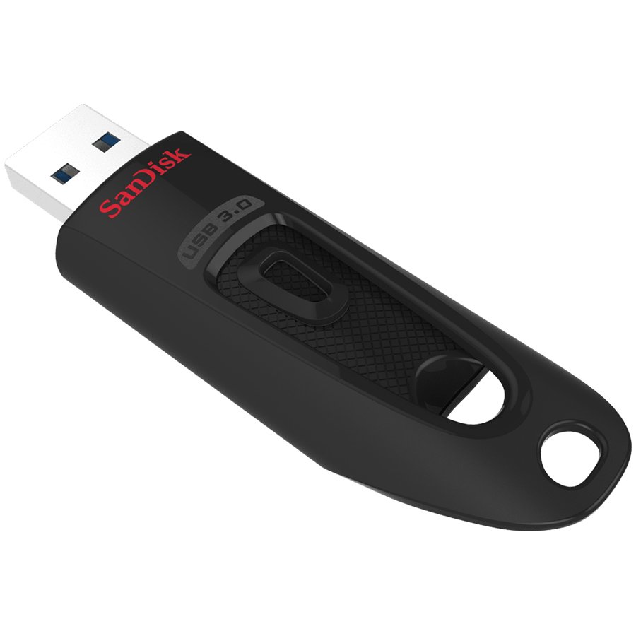 USB Флеш SanDisk Ultra (SDCZ48-256G-U46) 256ГБ, USB 3.0, Чтение 130Мб/с 