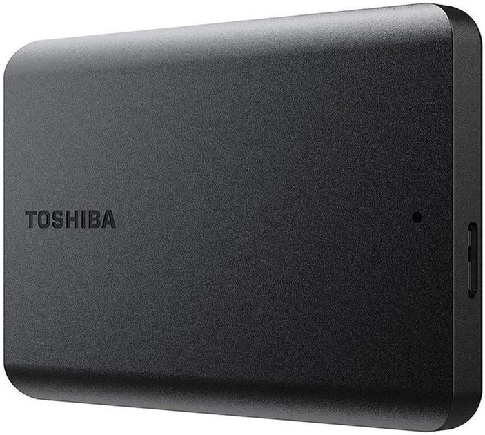 Жесткий диск Toshiba External Hard Drive Canvio Basics Excl (HDTB520MK3AA) [2 ТБ, 2.5", USB 3.2 Gen 1 (Type-A), 5400 об./мин, кэш - 8 МБ, внешние портативные]