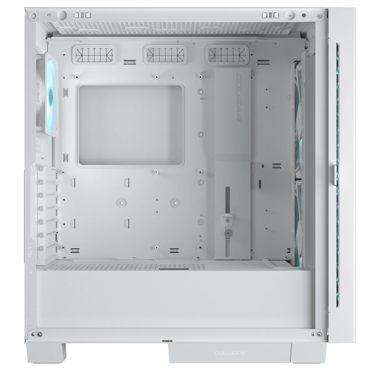 Корпус Cougar Airface ECO RGB (CGR-5YA2W-RGB) [Midi Tower, 1 x 120 мм, 2 x 180 мм, белый]