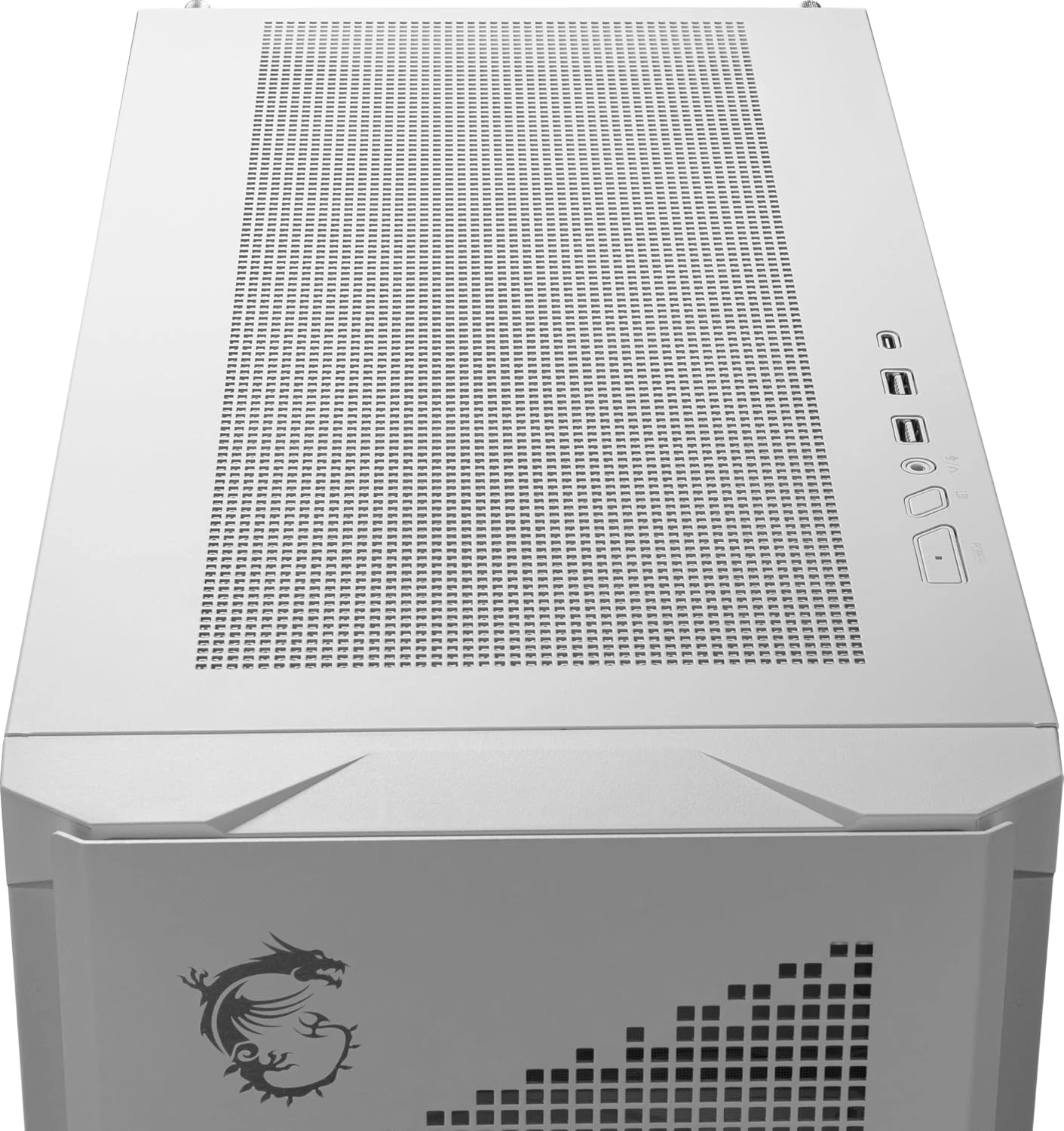 Корпус MSI MPG VELOX 300R AIRFLOW PZ WHITE [Midi Tower, 1 × 120 мм, 2 × 160 мм, белый]