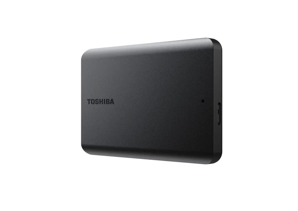 Жесткий диск Toshiba Canvio Basics 2.5" HDTB540EK3CA [4 ТБ, 2.5", USB 3.2 Gen 1 (Type-A), 5400 об/мин, внешний портативный]