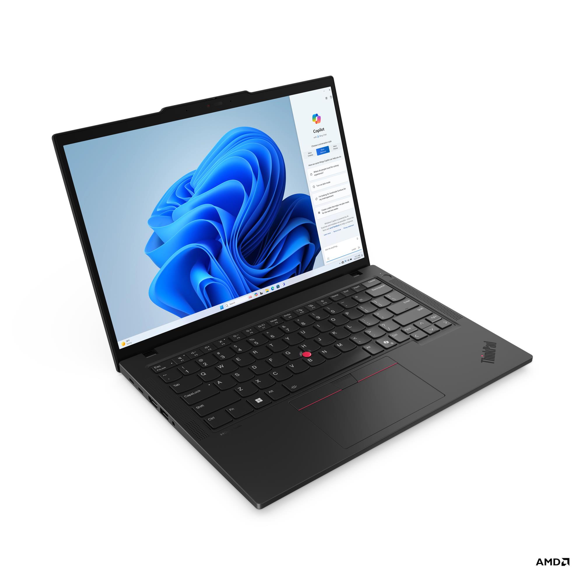 Ноутбук Lenovo ThinkPad T14 G5 (21MC005MFW) [14", Ryzen 7 PRO 8840U, 16 ГБ ОЗУ, 512 ГБ SSD, Windows 11 Pro]