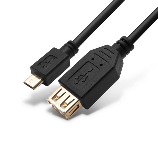 Переходник MICRO USB на USB Host OTG SHIP US109-0.15B Блистер - купить по цене 250 тг. в интернет-магазине Forcecom.kz