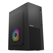 Корпус HuntKey HK320 [Midi Tower, без вентиляторов, черный]