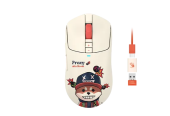 Мышь Bloody R72 Ultra Duo Proxy Boom SAVAGE [проводная + беспроводная, светодиодная, 20000 cpi, 1000 Гц, белый]