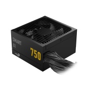 Блок питания AeroCool SMART G1 750 (ACPG-SR75FEC.71) [750 Вт, 80 PLUS Gold, 8x SATA, 1 x 16 pin (12VHPWR), 3 x 6+2 pin PCIe, 2x 4+4 pin CPU, ATX]