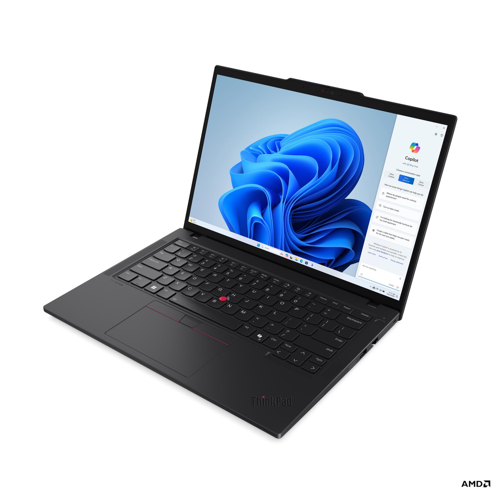 Ноутбук Lenovo ThinkPad T14 G5 (21MC005MFW) [14", Ryzen 7 PRO 8840U, 16 ГБ ОЗУ, 512 ГБ SSD, Windows 11 Pro]