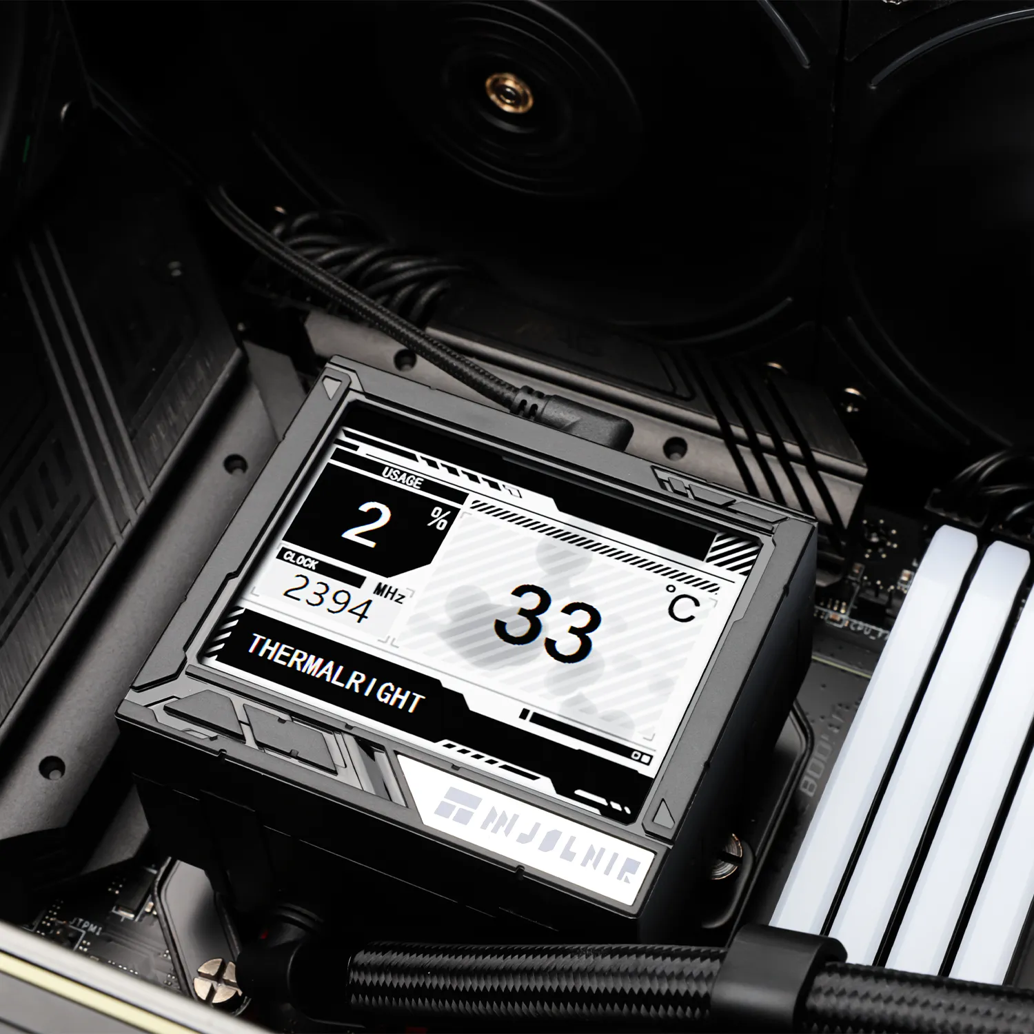 Водяное охлаждение процессора Thermalright Mjolnir Vision 360 ARGB BLACK
