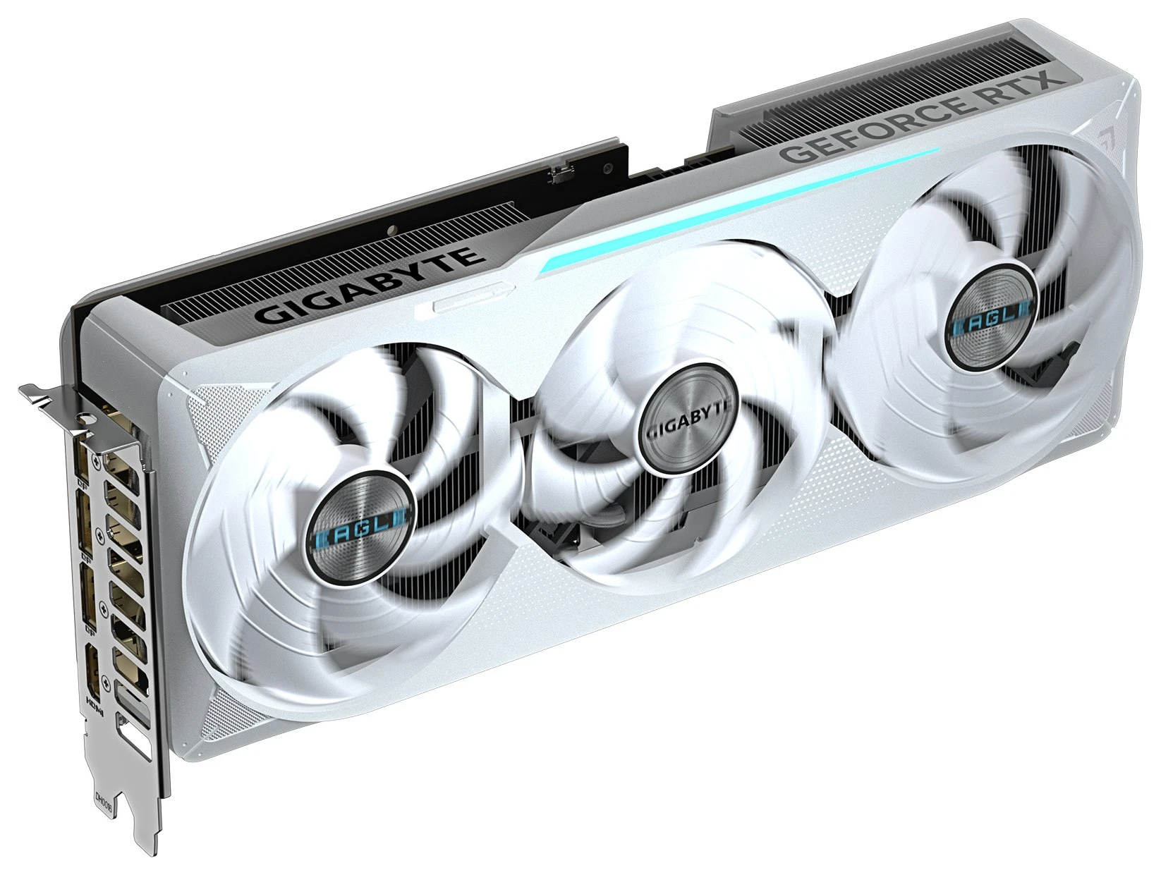 Видеокарта Gigabyte GeForce RTX 5070 Ti EAGLE OC ICE SFF 16G (GV-N507TEAGLEOC ICE-16GD) [16 ГБ, GDDR7, 256 бит, HDMI, DisplayPort (3 шт)]