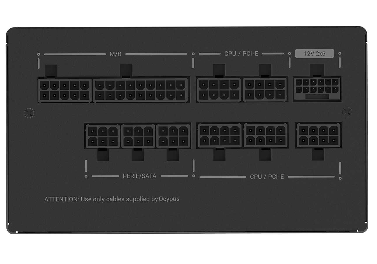Блок питания Ocypus Iota P850S 850W (Iota-P850S-GFFBK025X-EU) [850 Вт, 80 PLUS Gold, ATX]
