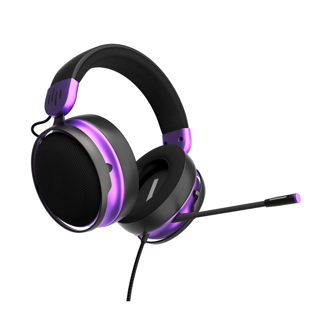 Гарнитура Dark Project Headset SONO Wired Black (DPP_SONO_WIRED_BLACK) Черный / фиолетовый