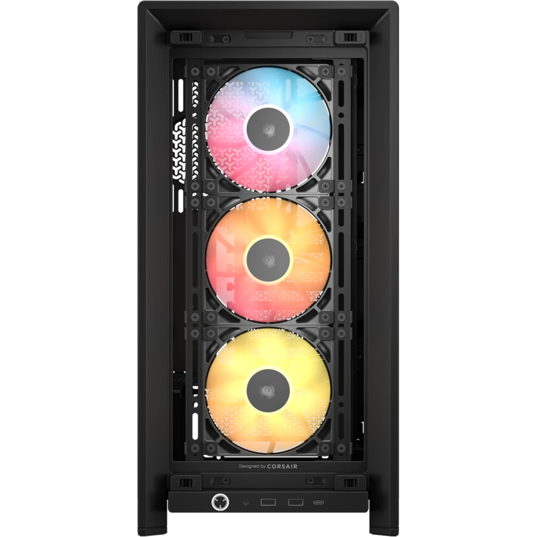 Корпус Corsair FRAME 4000D RS ARGB (CC-9011296-WW) [Midi Tower, 3 x 120 мм ARGB, черный]