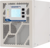 ИБП Ippon Na+ TAE 1000 1000W/Tower online/батарея 12V 4,8Ah*3/USB-B/RS-232/EPO/3 euro роз/ЖК-дисплей/поддержка SNMP/Бел