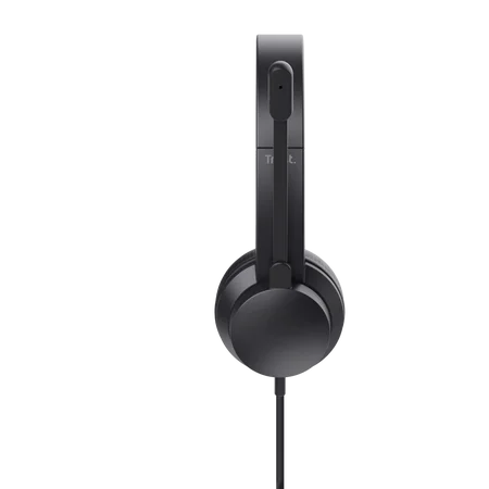Наушники-гарнитура проводная Trust Ayda черный