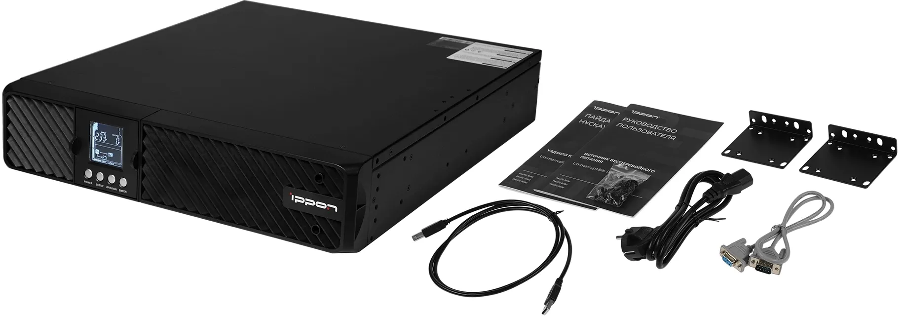 ИБП Ippon Pacific 1000 (1974624), 1000 ВA, 900 Вт