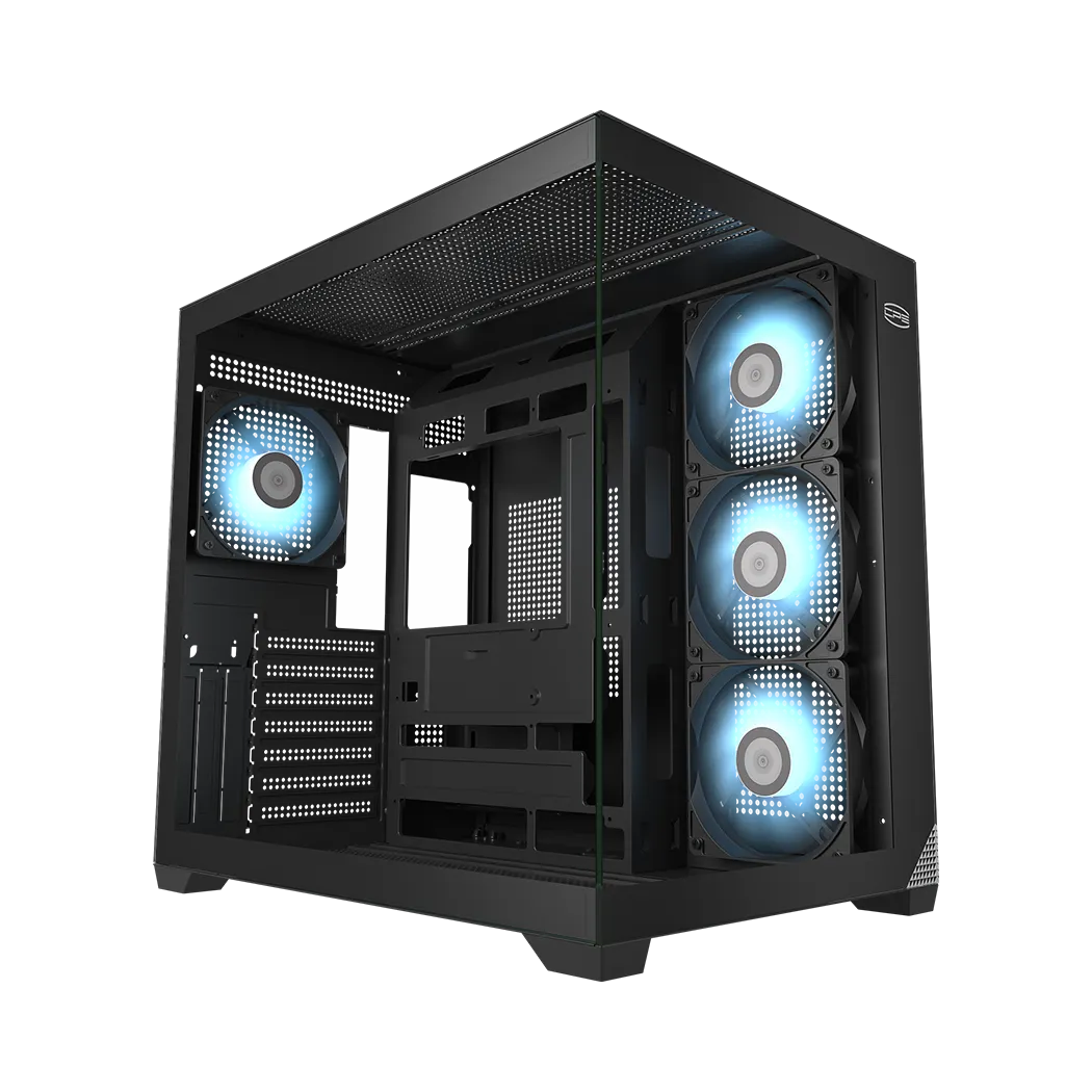 Корпус PCCooler C3 T700 ARGB BK (C3T700 ARGB BK) [Midi Tower, 120 мм x4, черный]