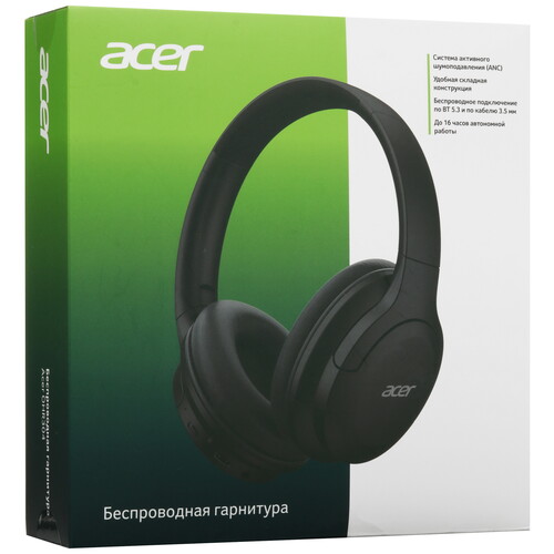 Наушники с микрофоном Acer OHR304 [ZL.HDSEE.00B] черный 