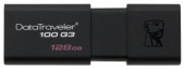 USB Флеш Kingston DT100G3/128GB, 128 GB/ USB 3.0/ черный - купить по цене 6 900 тг. в интернет-магазине Forcecom.kz